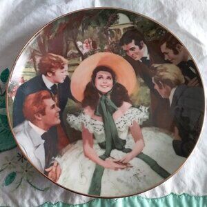 Gone with the Wind decorative plate